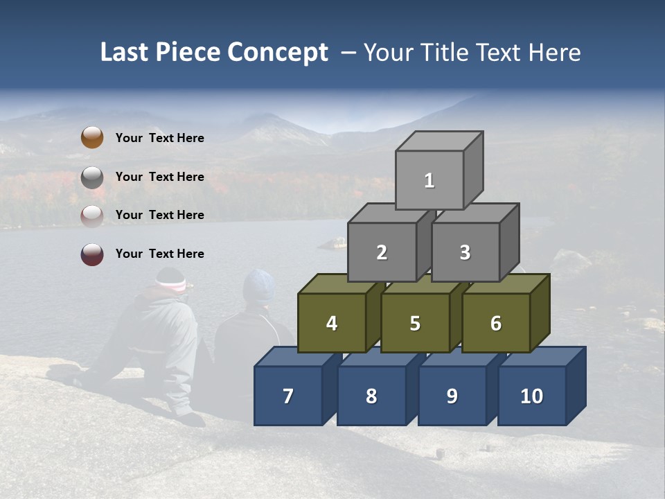 Couple At Katahdin PowerPoint Template