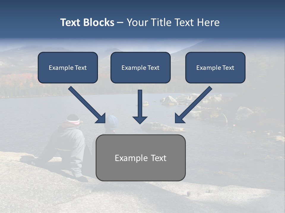 Couple At Katahdin PowerPoint Template