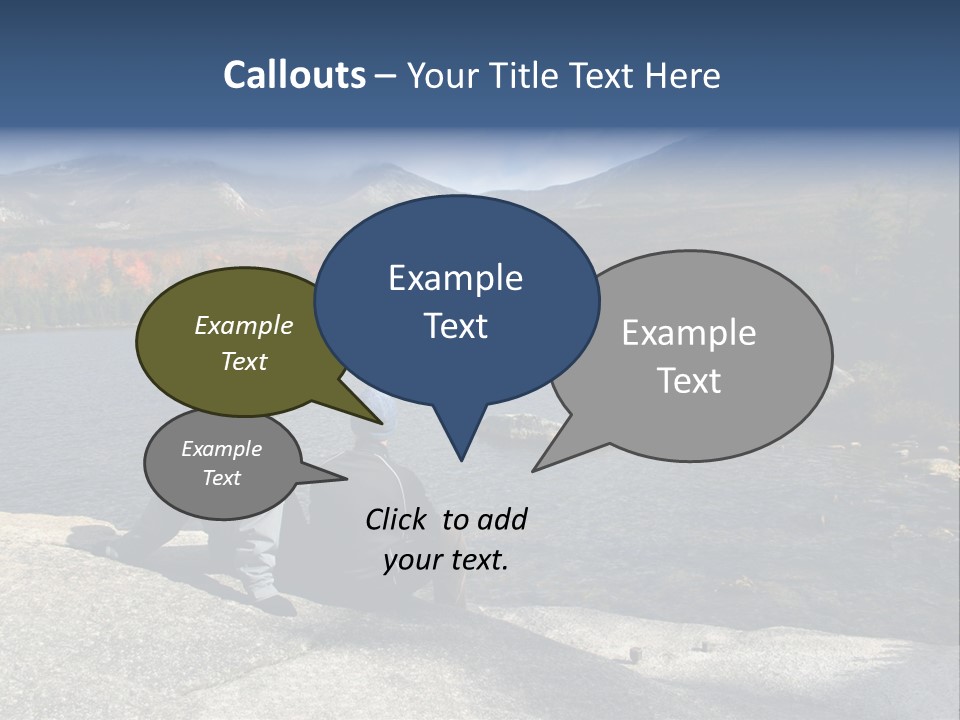 Couple At Katahdin PowerPoint Template