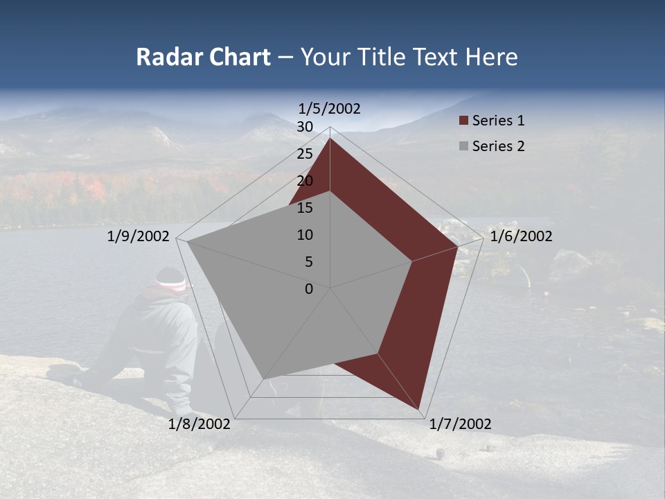 Couple At Katahdin PowerPoint Template
