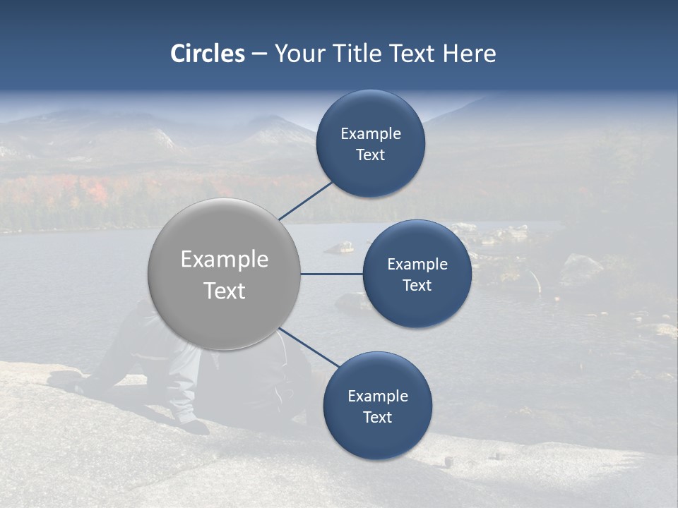 Couple At Katahdin PowerPoint Template