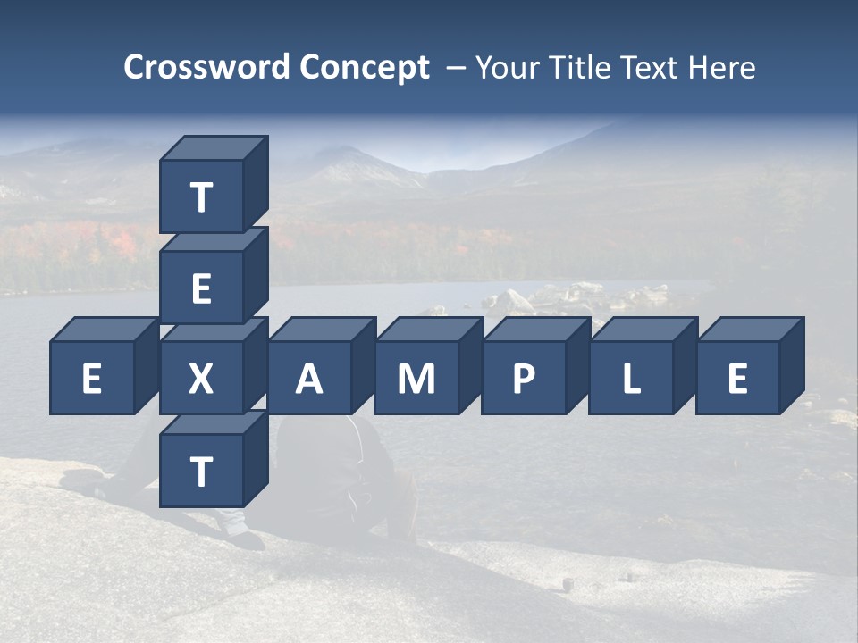 Couple At Katahdin PowerPoint Template