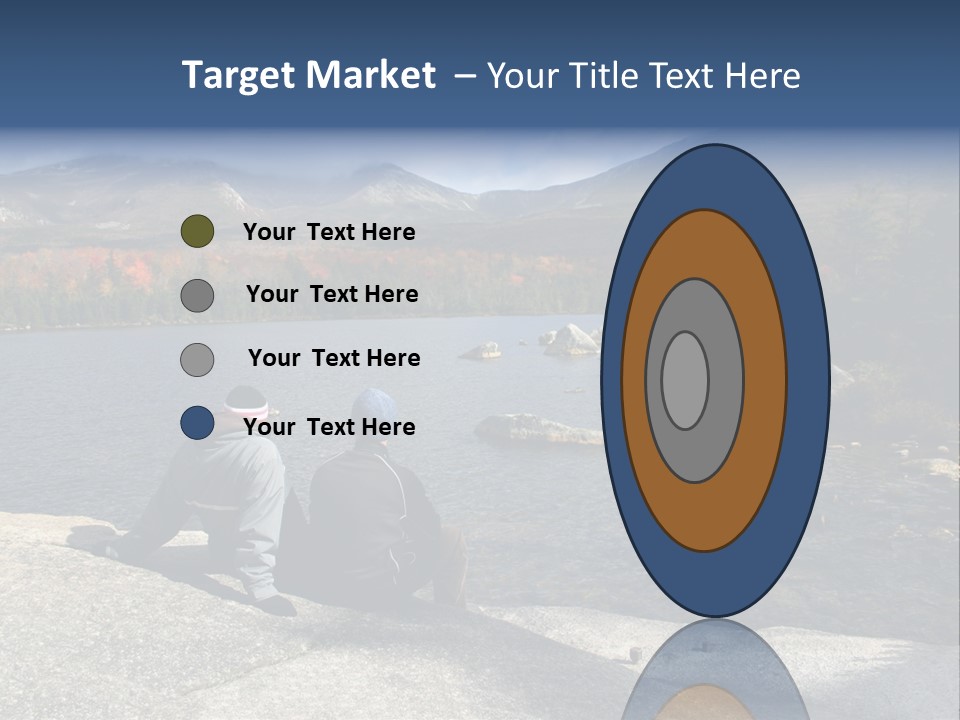 Couple At Katahdin PowerPoint Template