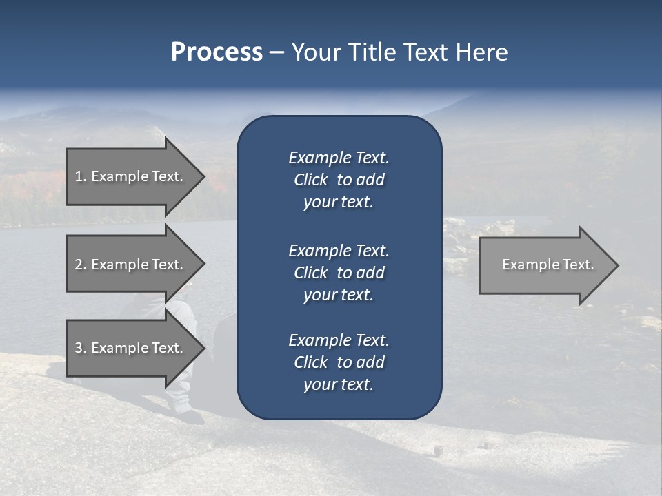 Couple At Katahdin PowerPoint Template