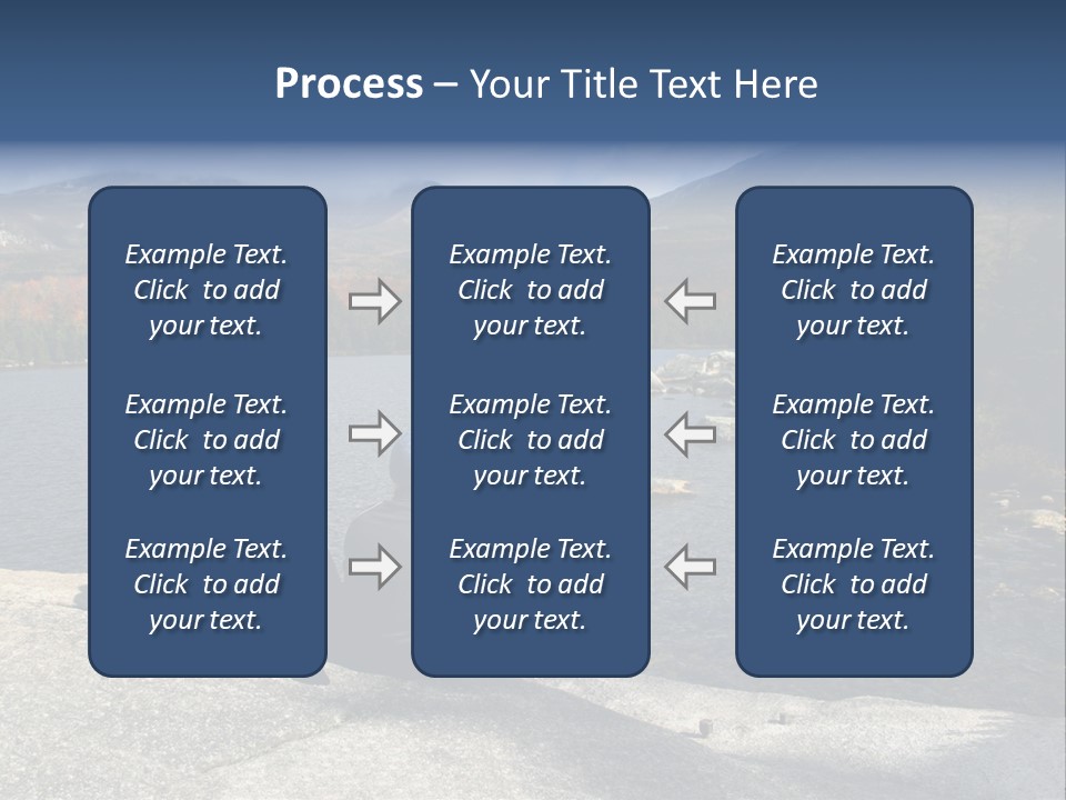Couple At Katahdin PowerPoint Template