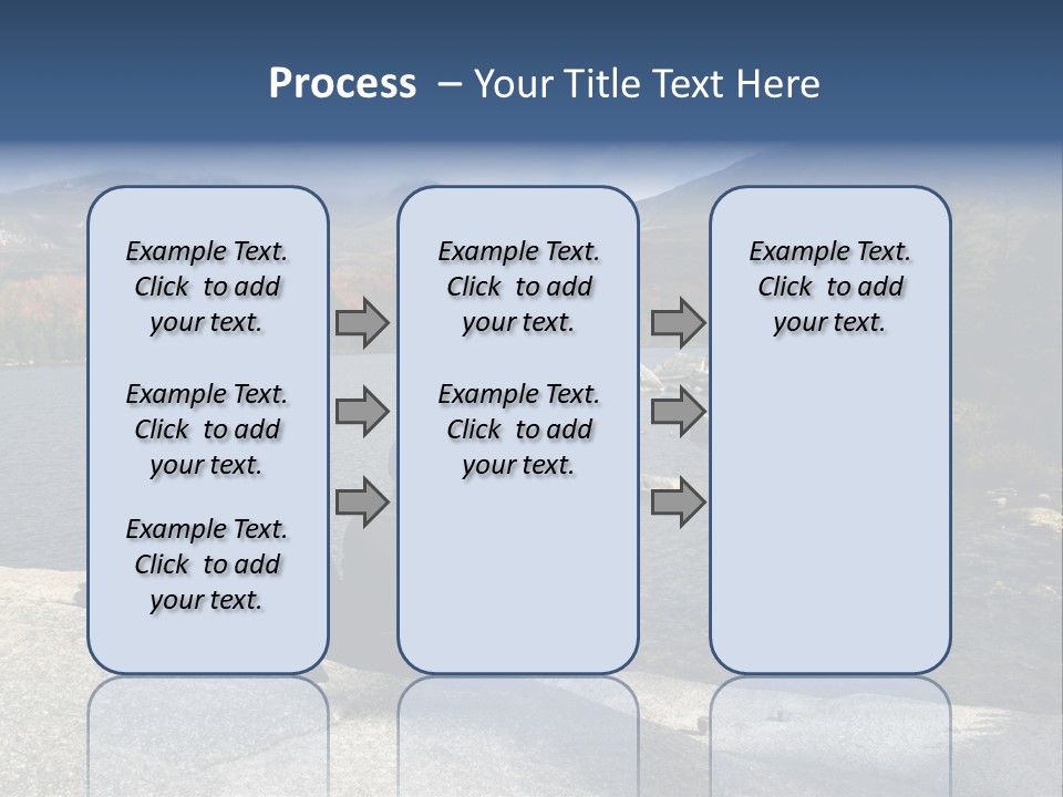 Couple At Katahdin PowerPoint Template