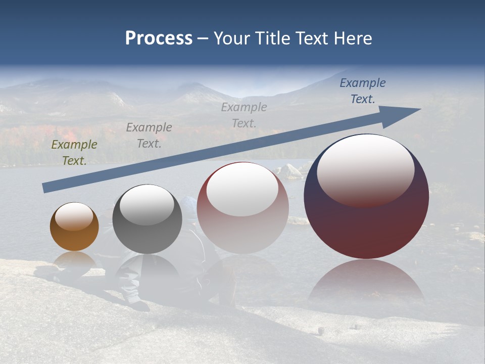 Couple At Katahdin PowerPoint Template