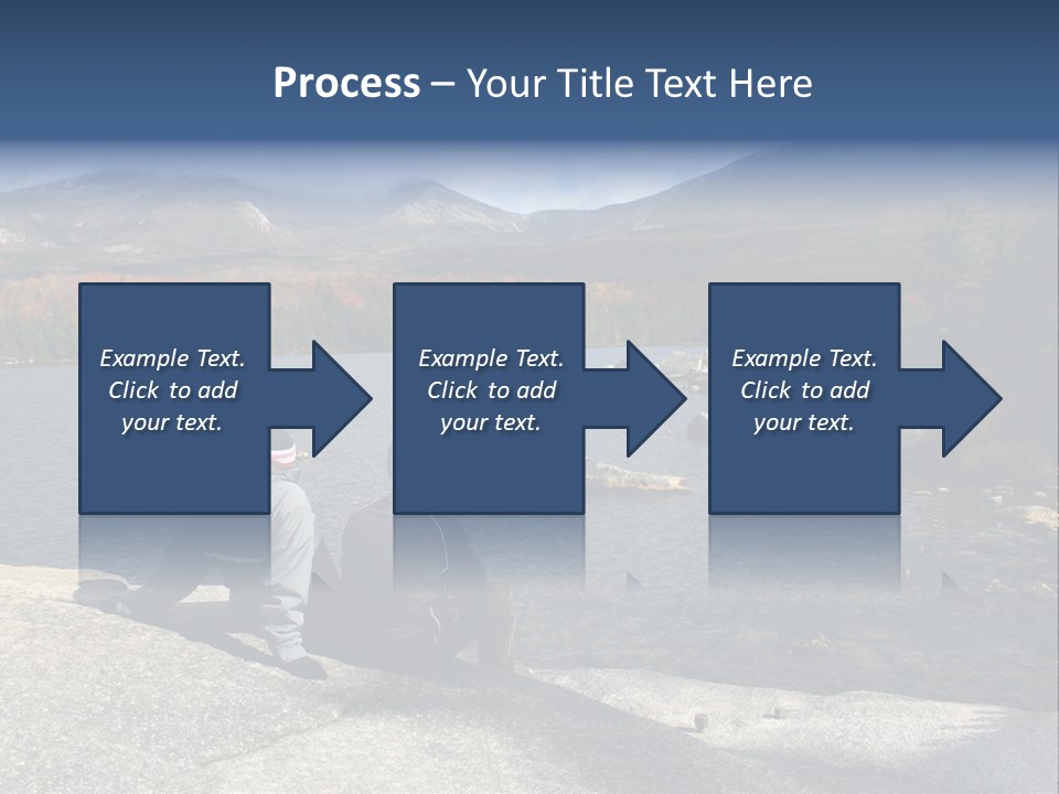 Couple At Katahdin PowerPoint Template