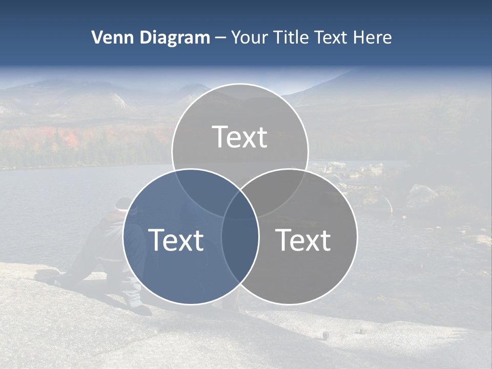 Couple At Katahdin PowerPoint Template