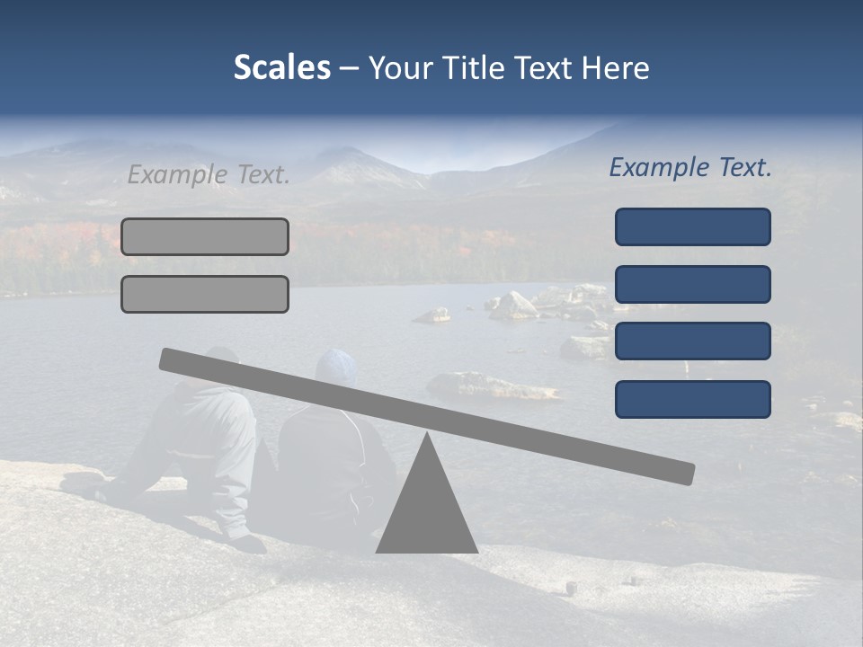 Couple At Katahdin PowerPoint Template