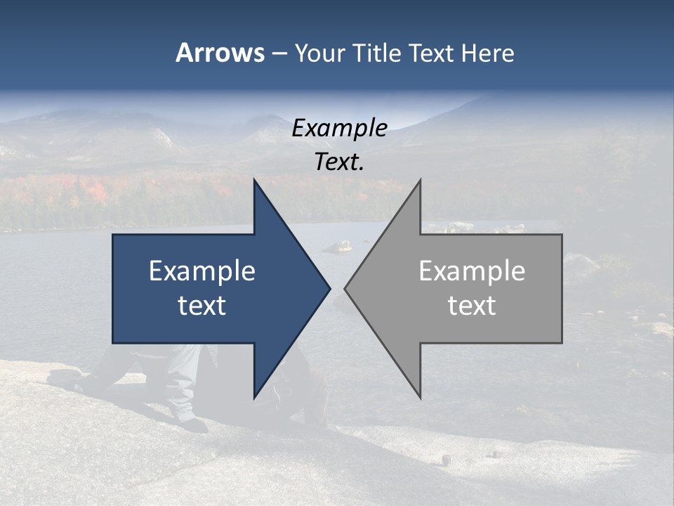 Couple At Katahdin PowerPoint Template