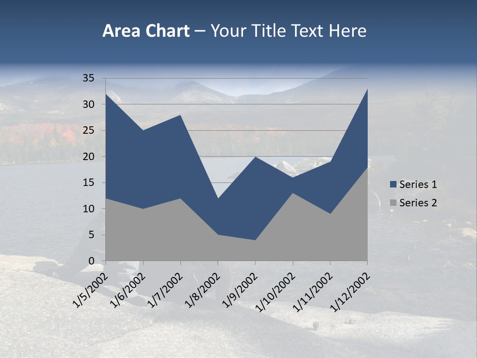 Couple At Katahdin PowerPoint Template