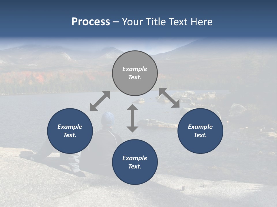 Couple At Katahdin PowerPoint Template