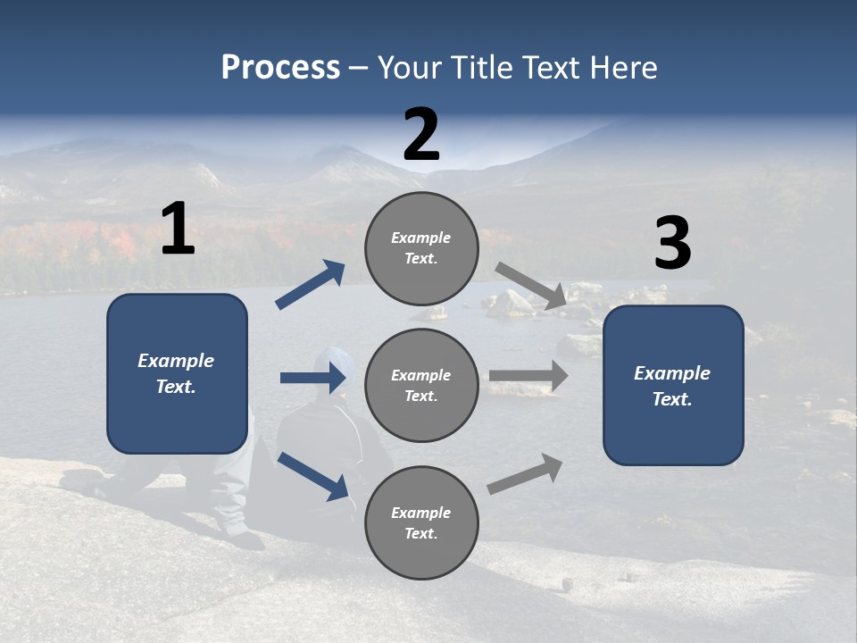Couple At Katahdin PowerPoint Template