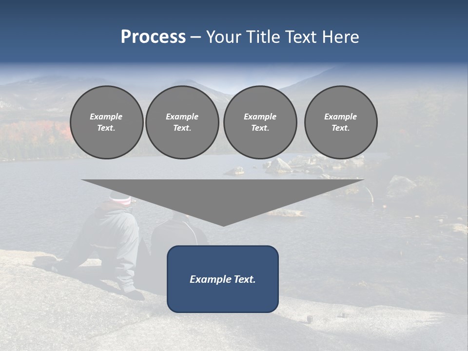 Couple At Katahdin PowerPoint Template