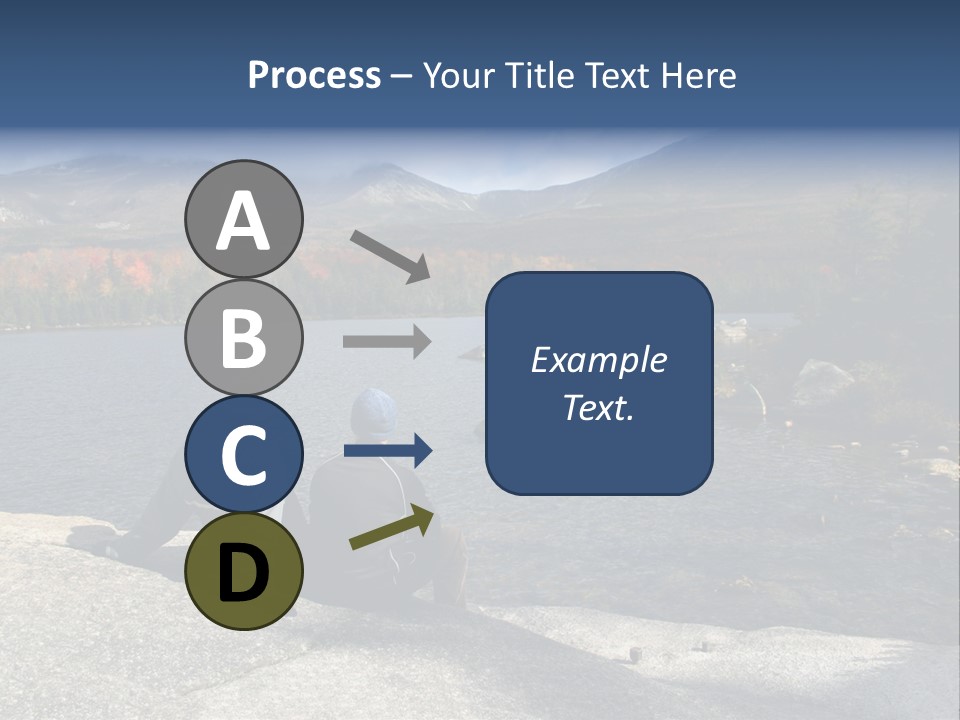 Couple At Katahdin PowerPoint Template