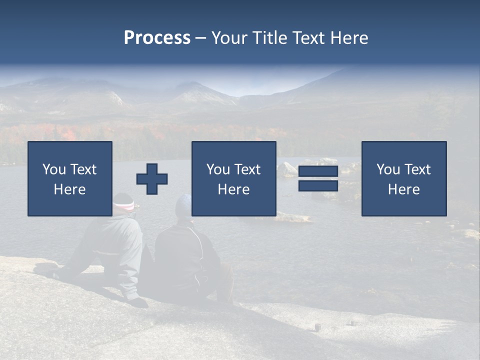 Couple At Katahdin PowerPoint Template