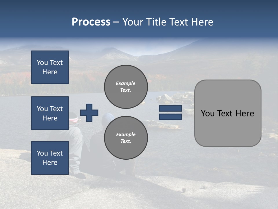Couple At Katahdin PowerPoint Template