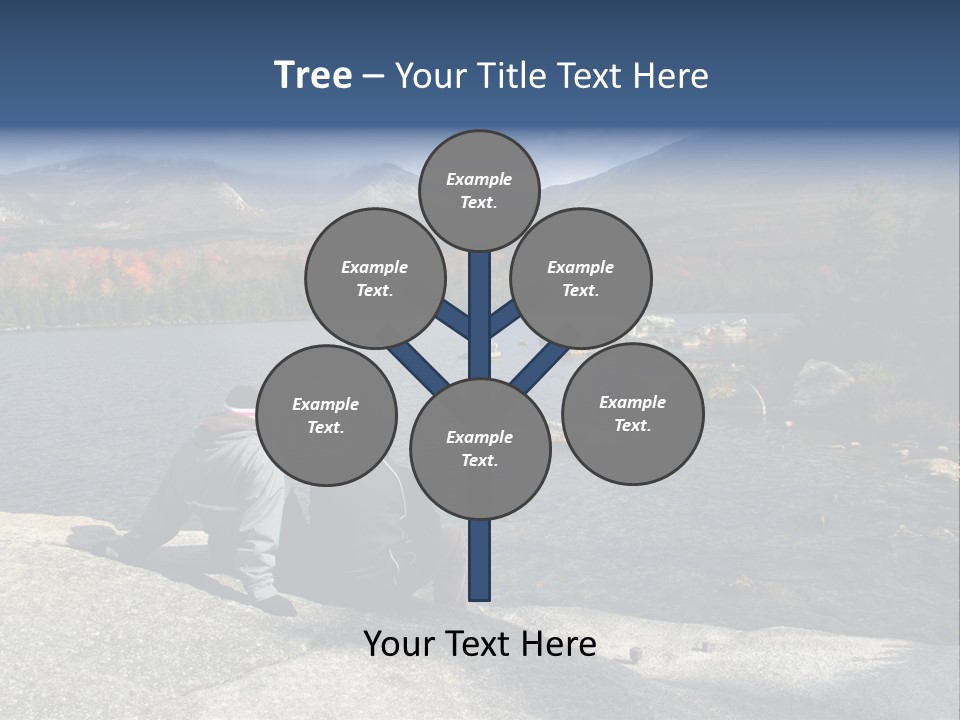 Couple At Katahdin PowerPoint Template