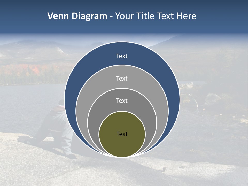 Couple At Katahdin PowerPoint Template