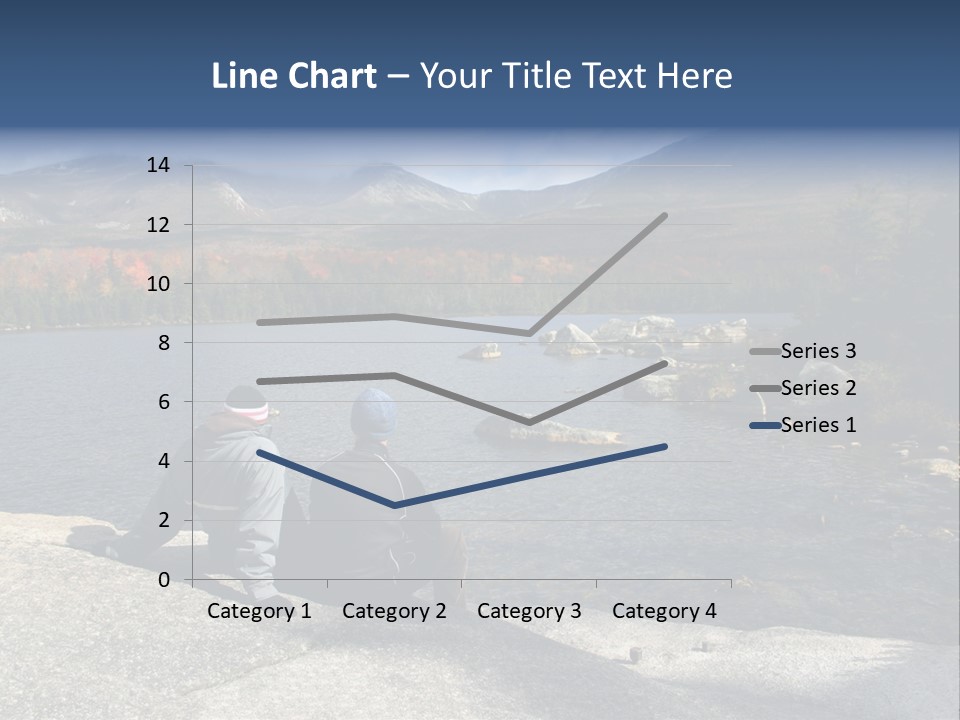 Couple At Katahdin PowerPoint Template