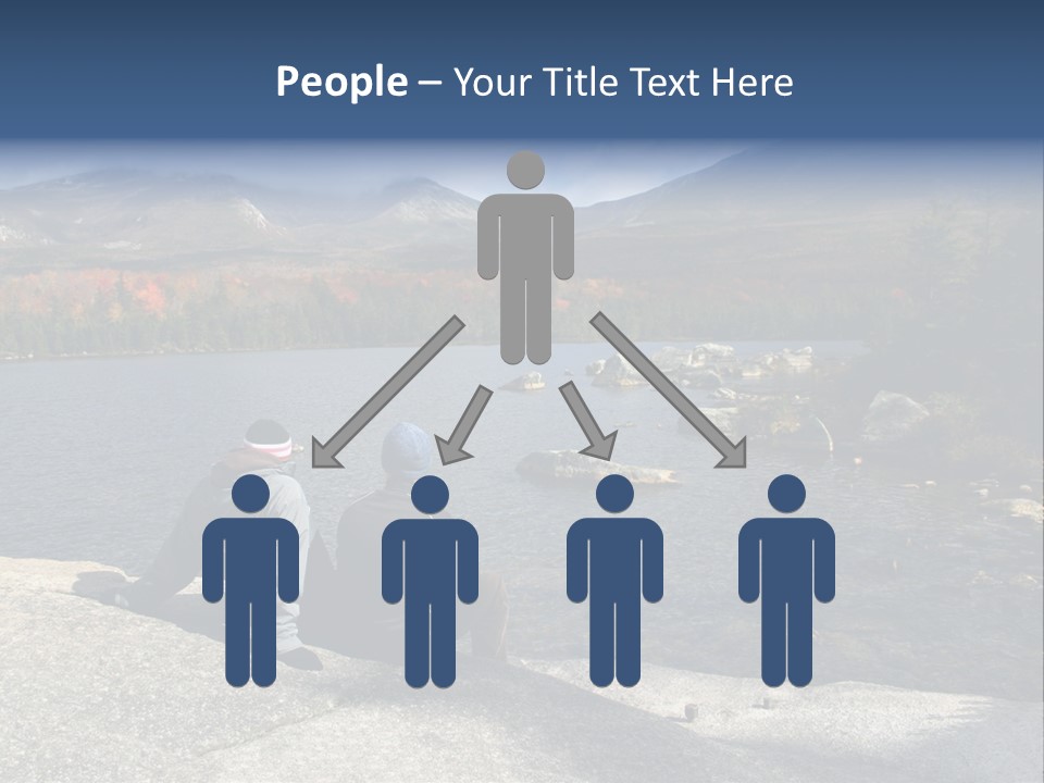 Couple At Katahdin PowerPoint Template