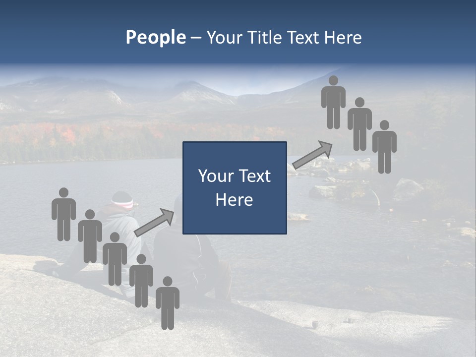 Couple At Katahdin PowerPoint Template