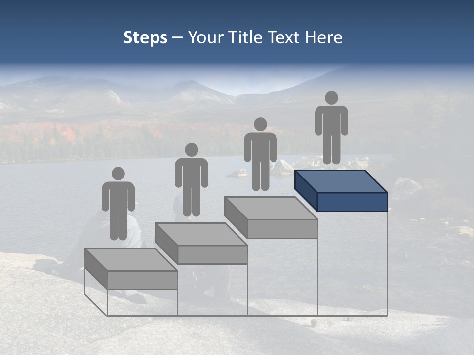 Couple At Katahdin PowerPoint Template