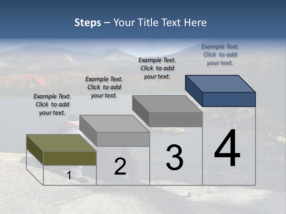 Couple At Katahdin PowerPoint Template