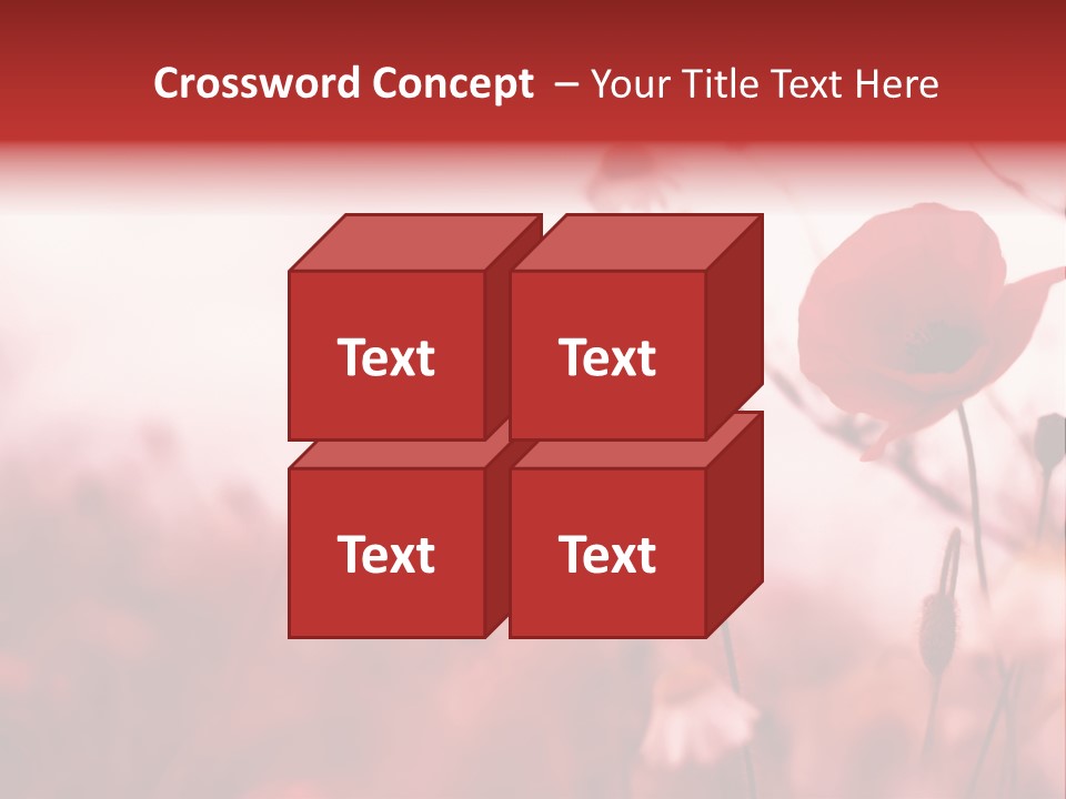 Poppy Field PowerPoint Template