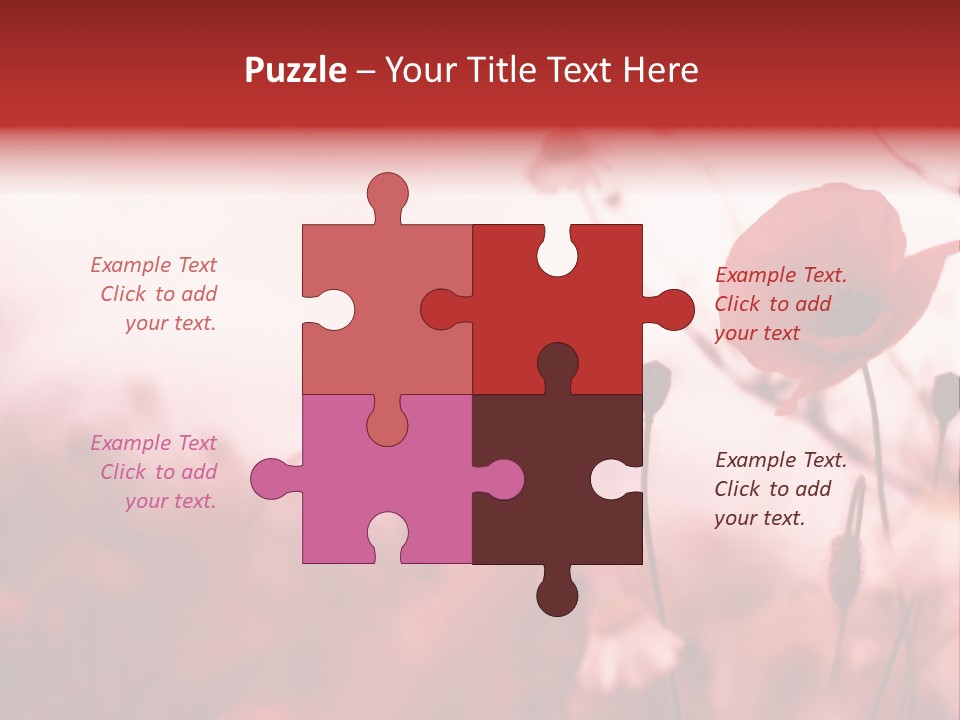 Poppy Field PowerPoint Template