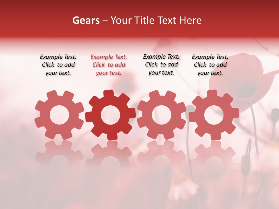 Poppy Field PowerPoint Template