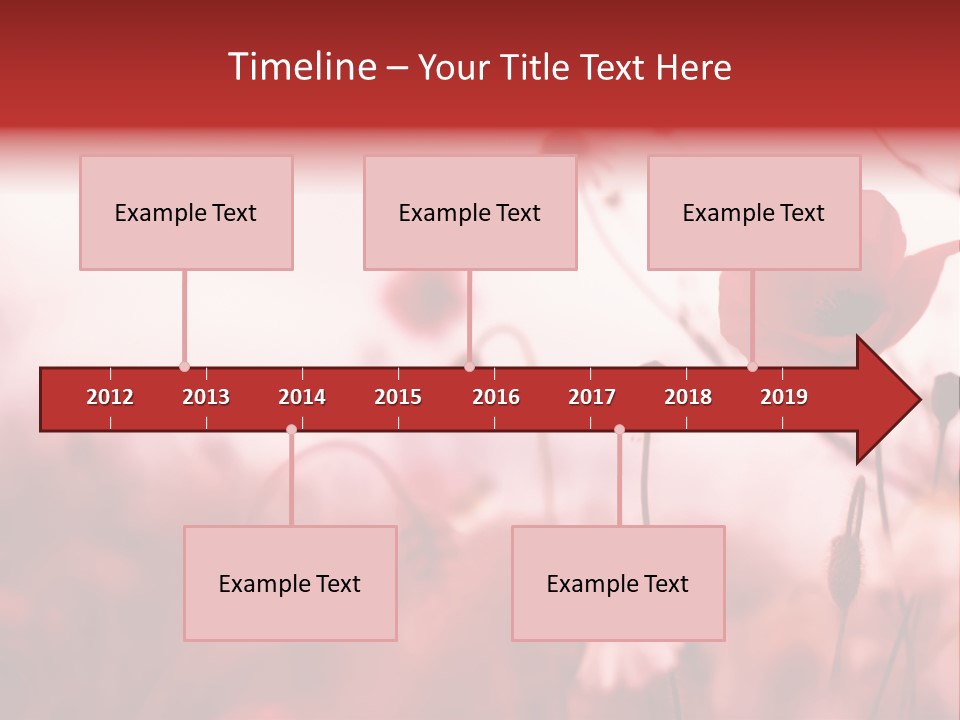 Poppy Field PowerPoint Template
