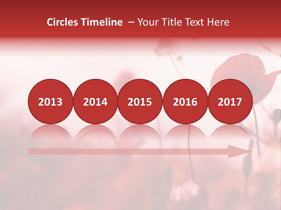 Poppy Field PowerPoint Template