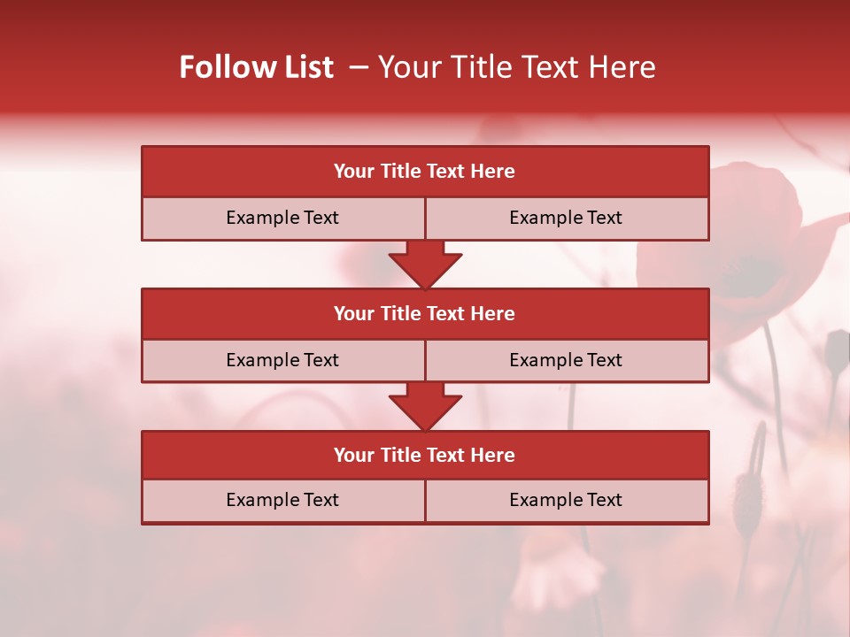 Poppy Field PowerPoint Template