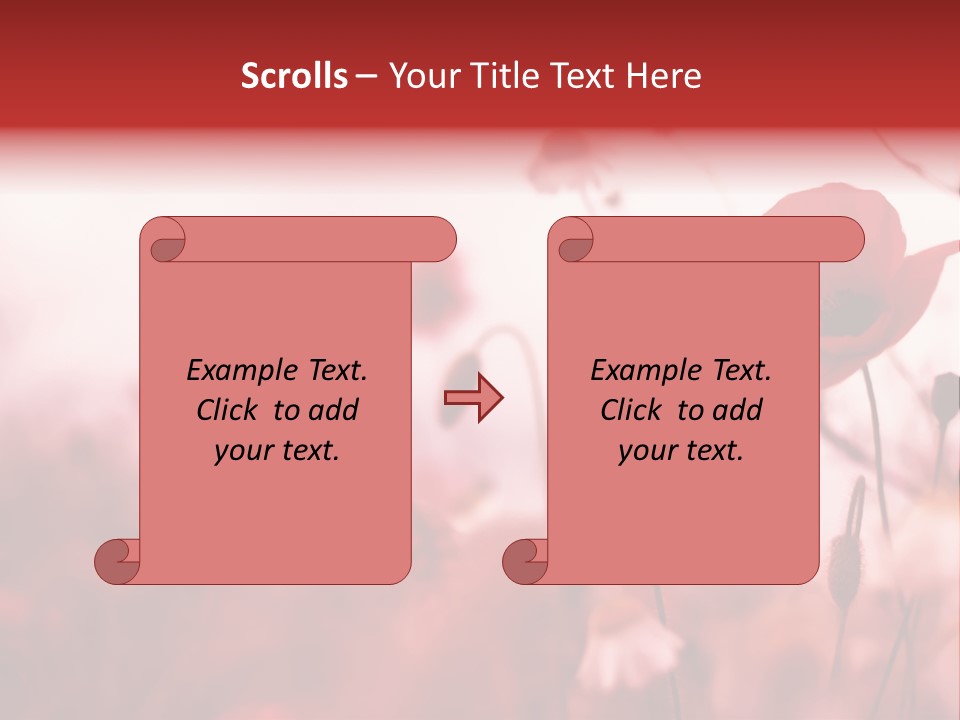 Poppy Field PowerPoint Template