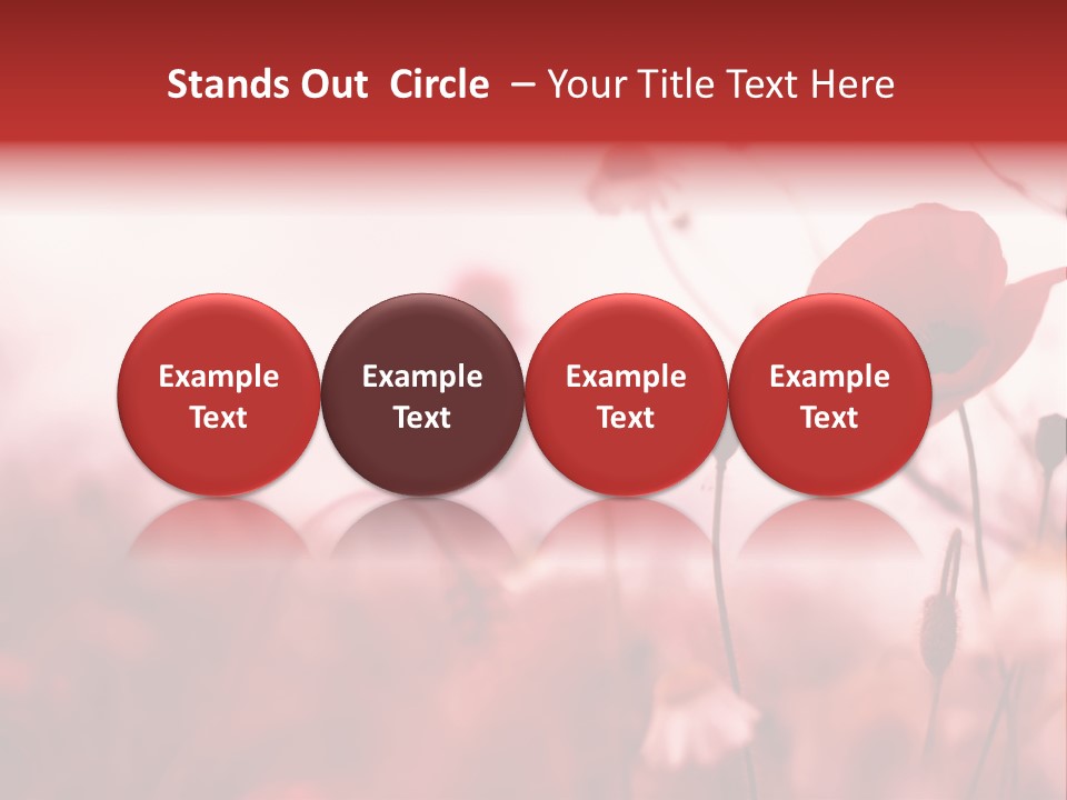 Poppy Field PowerPoint Template
