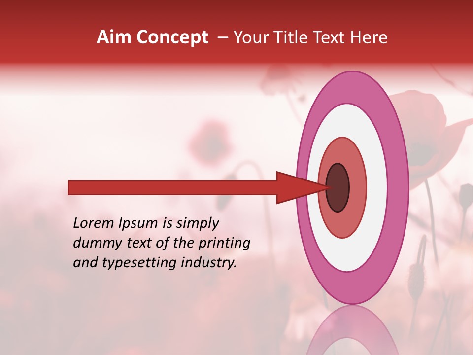 Poppy Field PowerPoint Template