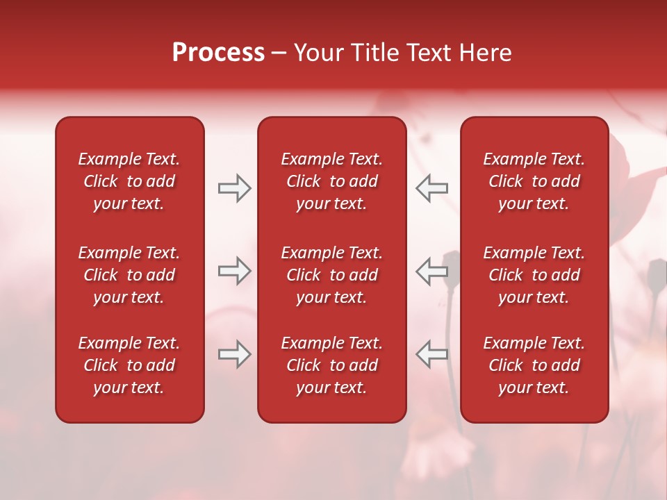 Poppy Field PowerPoint Template
