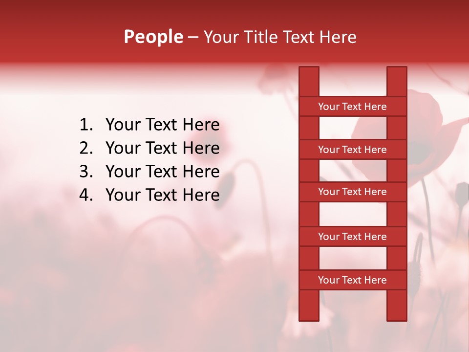 Poppy Field PowerPoint Template