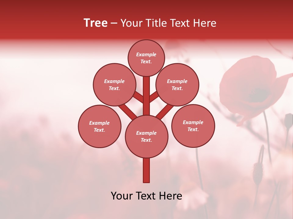Poppy Field PowerPoint Template