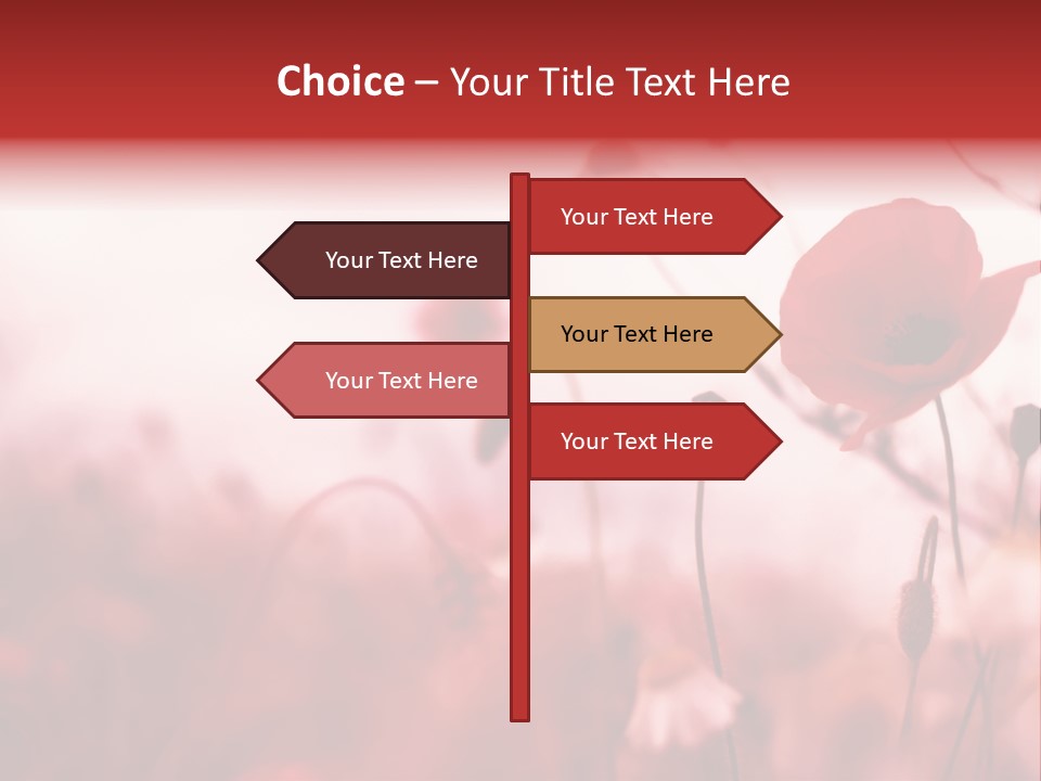 Poppy Field PowerPoint Template