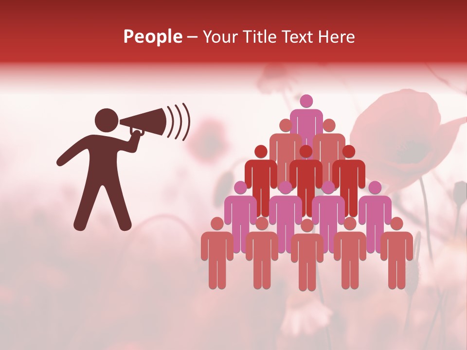 Poppy Field PowerPoint Template