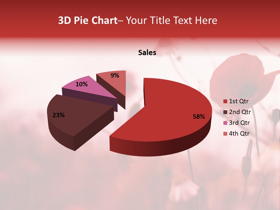 Poppy Field PowerPoint Template