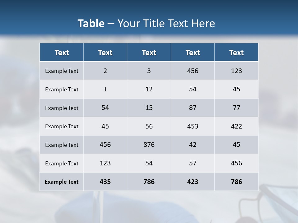 Crystal Glass On A Dining Table PowerPoint Template