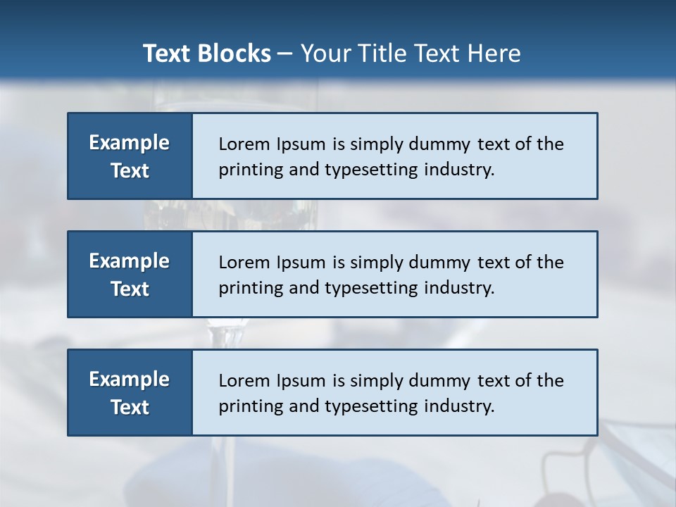 Crystal Glass On A Dining Table PowerPoint Template