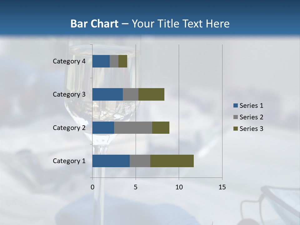 Crystal Glass On A Dining Table PowerPoint Template