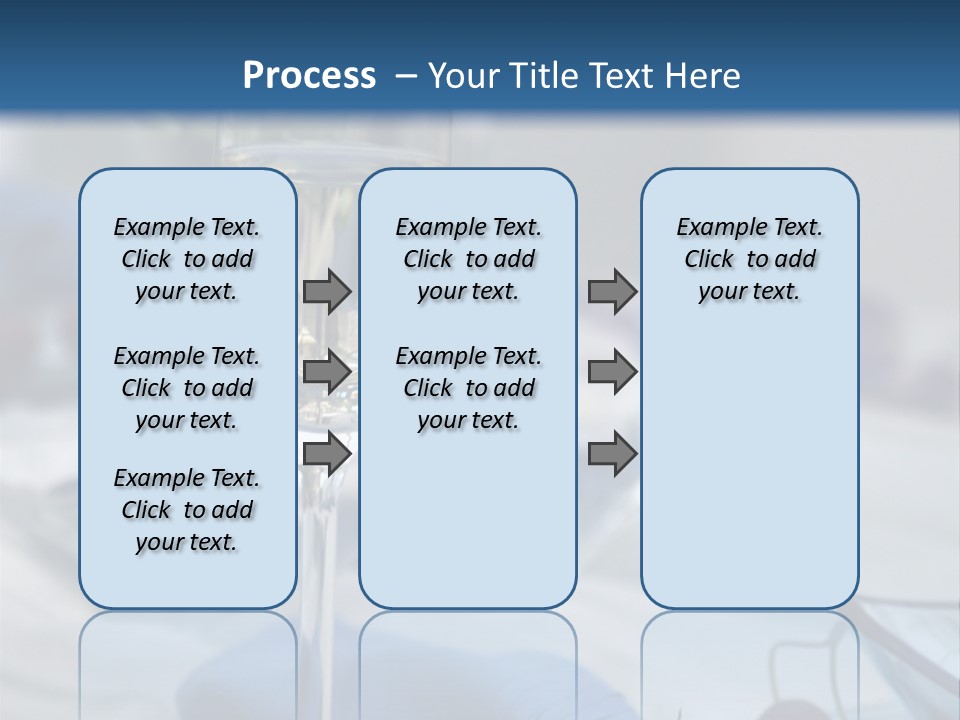Crystal Glass On A Dining Table PowerPoint Template