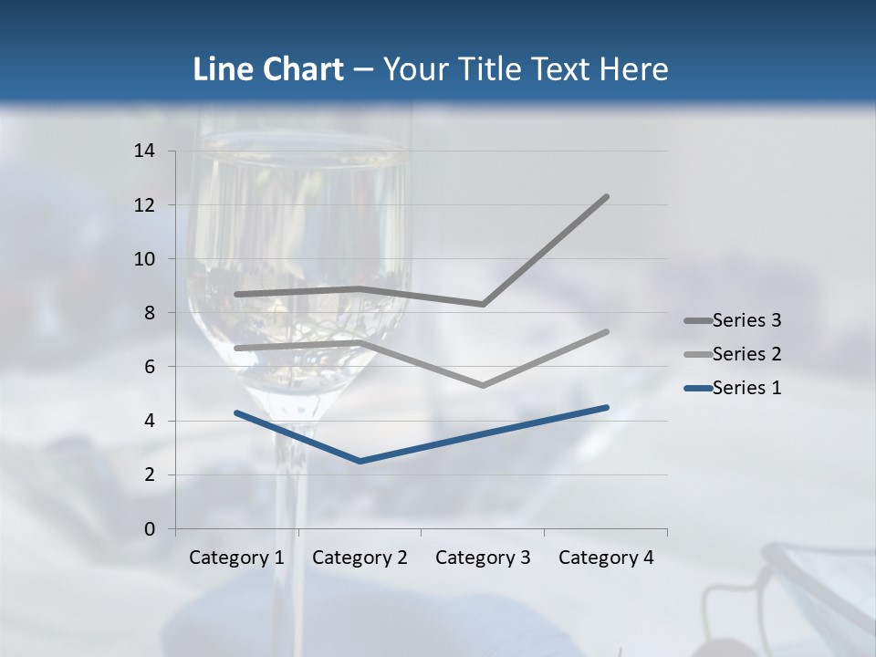 Crystal Glass On A Dining Table PowerPoint Template