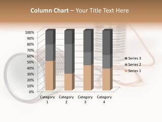 Ancient Communication - Cans Connected By String PowerPoint Template